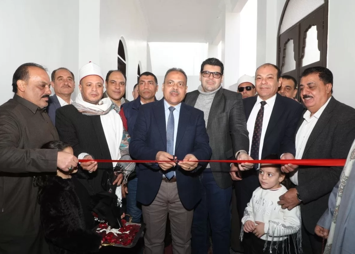 محافظ الشرقية يفتتح مسجد أم كلثوم بأبو كبير 19 - جريدة المساء