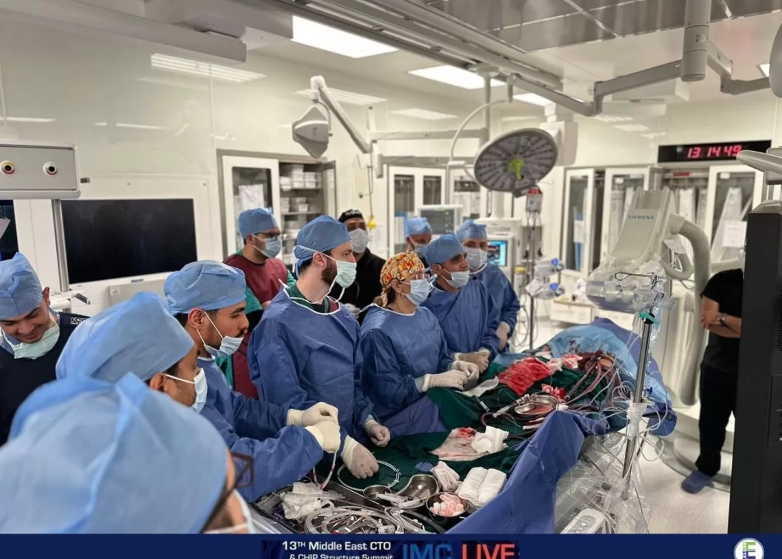 فريق طبي مصري يشارك ببث حي لقسطرة قلبية عالية التعقيد 19 - جريدة المساء