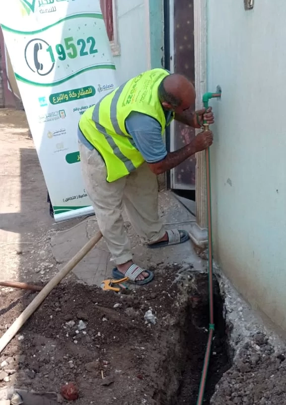 مبادرة «شريان الخير» تمتد لتوصيل مياه الشرب للقرى الأكثر احتياجًا 19 - جريدة المساء