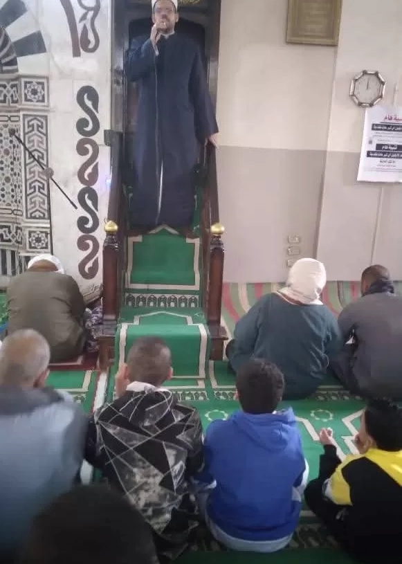 أعضاء منظمة خريجي الأزهر بالمنيا يؤدون خطبة الجمعة اليوم 19 - جريدة المساء