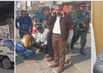 محافظ الشرقية يقود إصلاح «كوبري الصاغة» ويغلق الطريق على أي مخاطر 16 - جريدة المساء