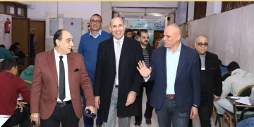 نائبا رئيس جامعة الزقازيق يتفقدان امتحانات البكالوريوس والدراسات العليا بكلية علوم الرياضة بنين 1 - جريدة المساء