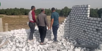 تنفيذ 6 حالات إزالة لتعديات بالقنطرة شرق  1 - جريدة المساء