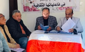 د.أسامة سليم نقيبا لاتحاد كتاب الإسماعيلية  25 - جريدة المساء