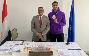 جامعة القناة تهنئ البطل الحسن محمد..الفائز ببرونزية العالم للكاراتية 21 - جريدة المساء جامعة القناة تهنئ البطل الحسن محمد..الفائز ببرونزية العالم للكاراتية 20 - جريدة المساء