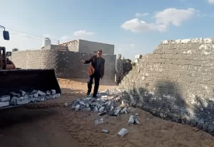 حملة إزالات فورية لتعديات علي الأراضي الزراعية بالقنطرة غرب 21 - جريدة المساء