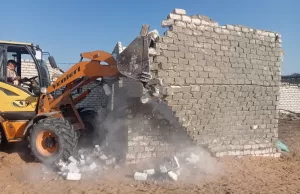حملة إزالات فورية لتعديات علي الأراضي الزراعية بالقنطرة غرب 23 - جريدة المساء
