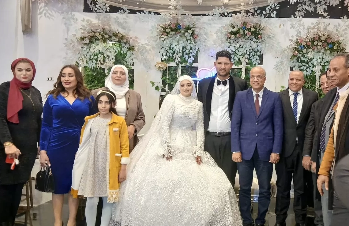 أجمل التهاني لإسلام عبدالرحيم وعروسه دينا أحمد 19 - جريدة المساء