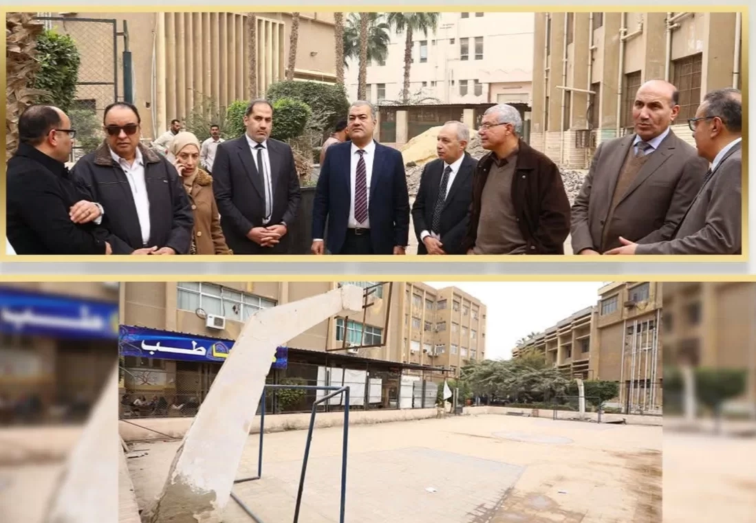 رئيس جامعة الزقازيق يتابع المرحلة الثانية من إنشاء الملاعب والمنشآت الرياضية بكلية الطب 19 - جريدة المساء