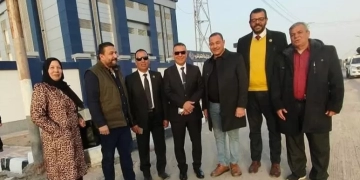 أعضاء حزب مستقبل وطن بالقنطرة يقدمون التهنئة لرجال الشرطة 2 - جريدة المساء أعضاء حزب مستقبل وطن بالقنطرة يقدمون التهنئة لرجال الشرطة 1 - جريدة المساء