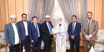 د.نهلة الصعيدي تستقبل وفد مكتب شيخ الإسلام بتايلاند لبحث سبل التعاون 14 - جريدة المساء د.نهلة الصعيدي تستقبل وفد مكتب شيخ الإسلام بتايلاند لبحث سبل التعاون 13 - جريدة المساء