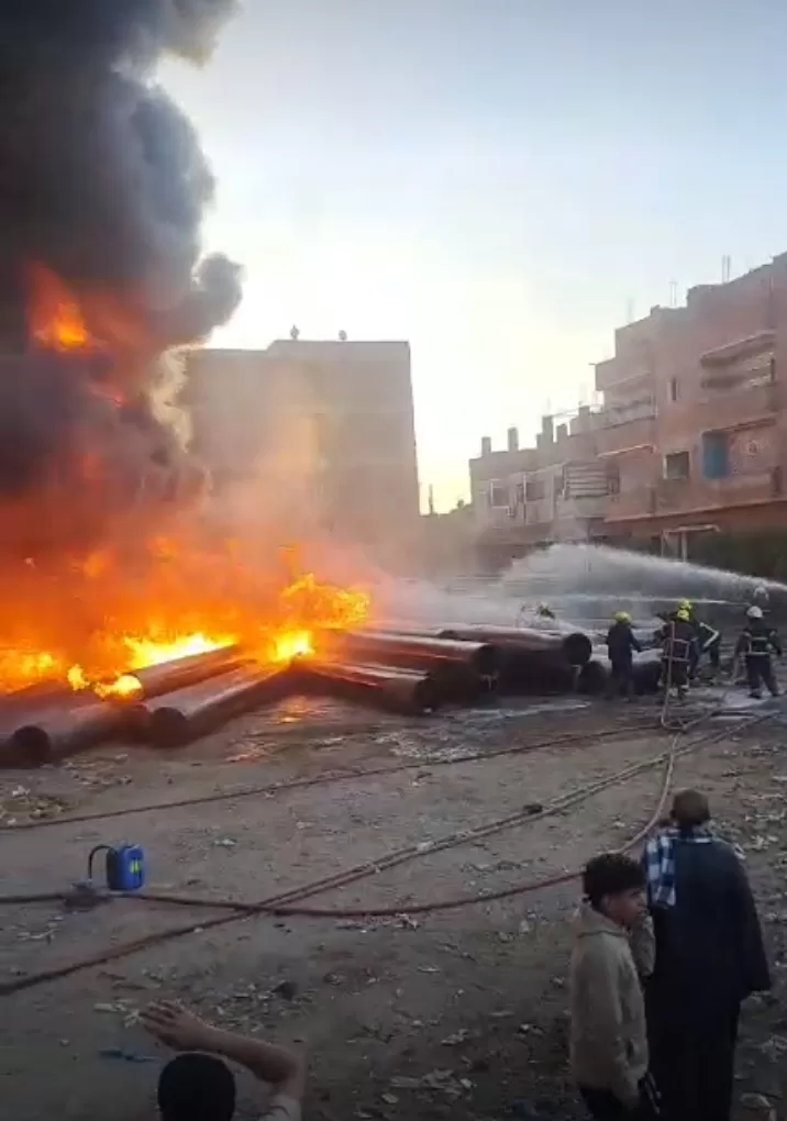 إطفاء حريق سنتريس بعد "5 ساعات" من اندلاعه 23 - جريدة المساء