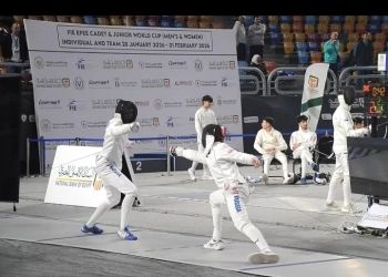 انطلاق اليوم الأول من بطولة كأس العالم لسيف المبارزة للناشئين والشباب بالقاهرة 25 - جريدة المساء