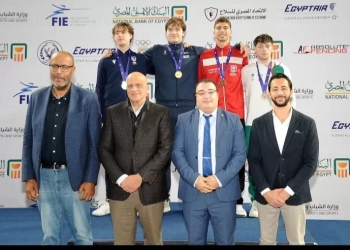 يوسف شامل يتوج ببرونزية كأس العالم لسيف المبارزة للناشئين بالقاهرة 26 - جريدة المساء يوسف شامل يتوج ببرونزية كأس العالم لسيف المبارزة للناشئين بالقاهرة 25 - جريدة المساء