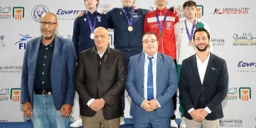 يوسف شامل يتوج ببرونزية كأس العالم لسيف المبارزة للناشئين بالقاهرة 1 - جريدة المساء