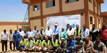 محافظ أسوان يعطى إشارة بدء التشغيل التجريبى لمحطة الطوناب للصرف الصحى 1 - جريدة المساء