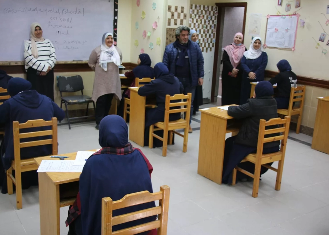 محافظ بني سويف يتابع سير أعمال امتحانات الصف الخامس بالمعهد الفني للتمريض بالتأمين الصحي 18 - جريدة المساء محافظ بني سويف يتابع سير أعمال امتحانات الصف الخامس بالمعهد الفني للتمريض بالتأمين الصحي 17 - جريدة المساء