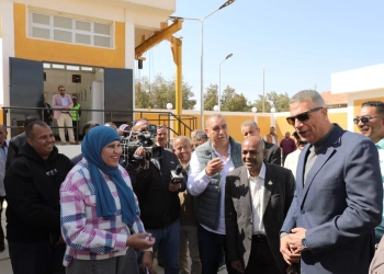 محافظ أسوان يعطى إشارة البدء للتشغيل التجريبى لمشروع محطة الشهيد على إسماعيل بقرية الكلح شرق بإدفو 25 - جريدة المساء
