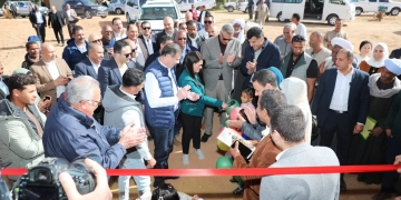 وزراء التخطيط والزراعة ومحافظ أسوان يعطون إشارة البدء لتشغيل محطة قرية الشهامة بالطاقة الشمسية لخدمة وحدات الرى بتكلفة 1.5 مليون جنيه لخدمة زمام 480 فدان 1 - جريدة المساء