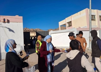 حزب مستقبل وطن يوزع مشروبات للطلاب لدعمهم خلال الامتحانات 23 - جريدة المساء