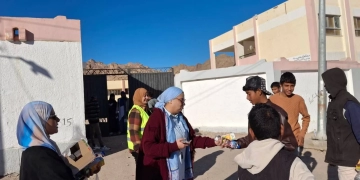 حزب مستقبل وطن يوزع مشروبات للطلاب لدعمهم خلال الامتحانات 1 - جريدة المساء