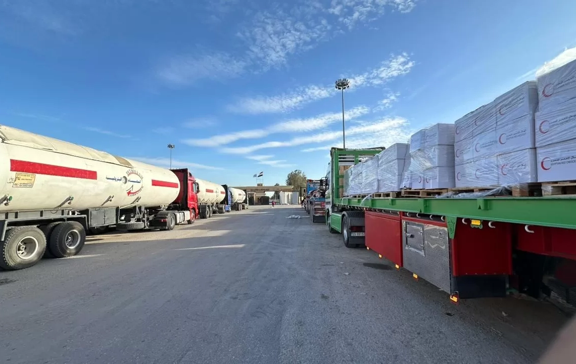 جهود الهلال الأحمر المصرى خلال الساعات الأولى من العام الجديد