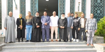 رئيس مدينة سفاجا يهنئ الإخوة الأقباط بعيد الميلاد المجيد. 1 - جريدة المساء