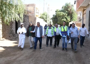 محافظ أسوان: لجنة مشتركة تبدأ المعاينة الميدانية للحد من معاناة أهالى الكرور 29 - جريدة المساء
