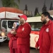 فرق الهلال الأحمر تؤمِّن احتفالات عيد الميلاد