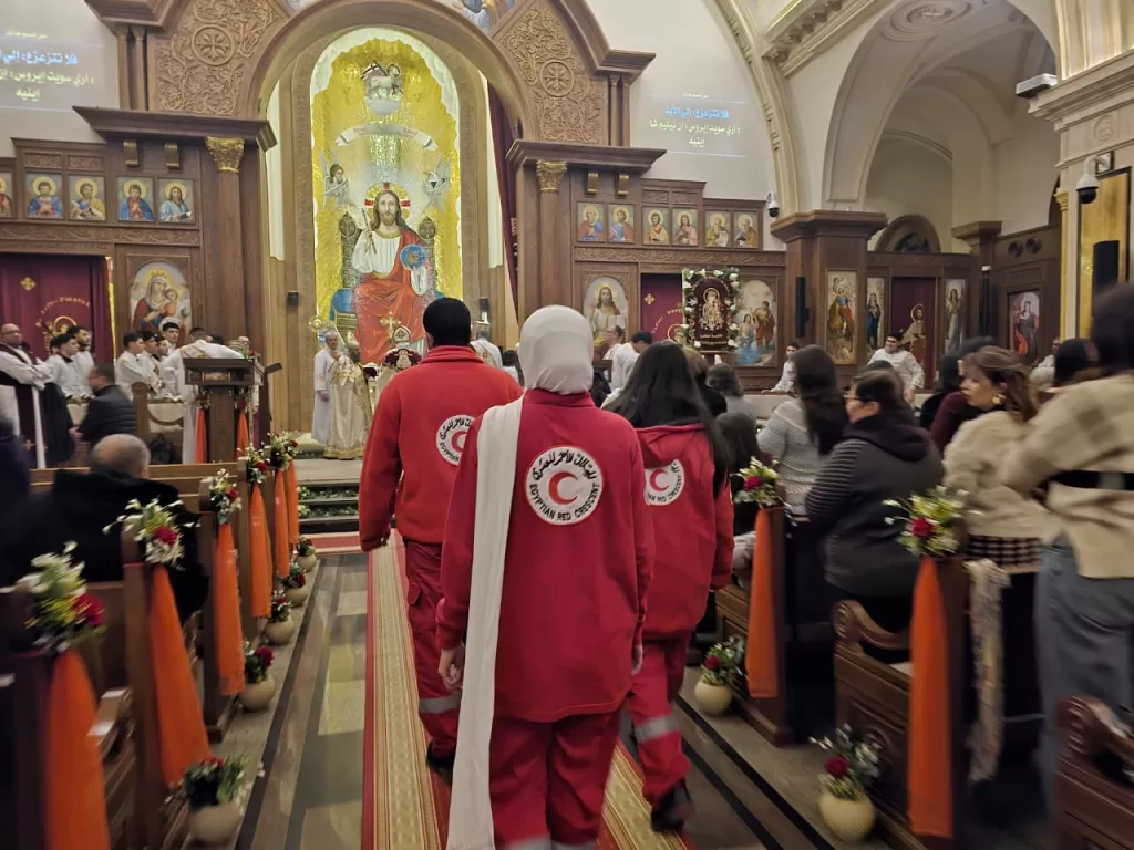 الهلال الأحمر يؤمّن قداسات الميلاد بخطة طوارئ وطنية شاملة 18 - جريدة المساء