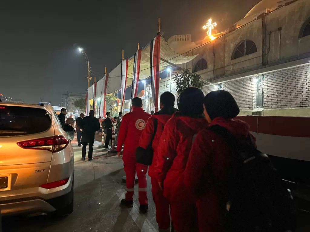 الهلال الأحمر يؤمّن قداسات الميلاد بخطة طوارئ وطنية شاملة 22 - جريدة المساء