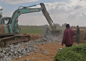 إزالة 6 مبانٍ مخالفة بجنوب بورسعيد ضمن الموجة الـ28 لإزالة التعديات. 27 - جريدة المساء