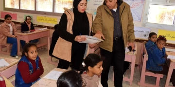 مدير تعليم جنوب سيناء يتابع لجان امتحانات النقل للمرحلة الابتدائية 1 - جريدة المساء