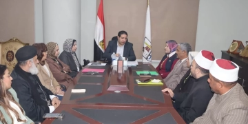 نائب محافظ بني سويف يترأس اجتماع اللجنة الدائمة لمناهضة العنف ضد المرأة 1 - جريدة المساء