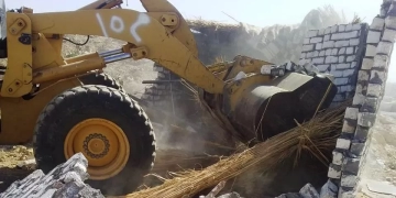 إزالة التعديات على أراضى الدولة ضمن المرحلة الأولى من الموجه الـ 28 بمراكز أسوان وإدفو 1 - جريدة المساء