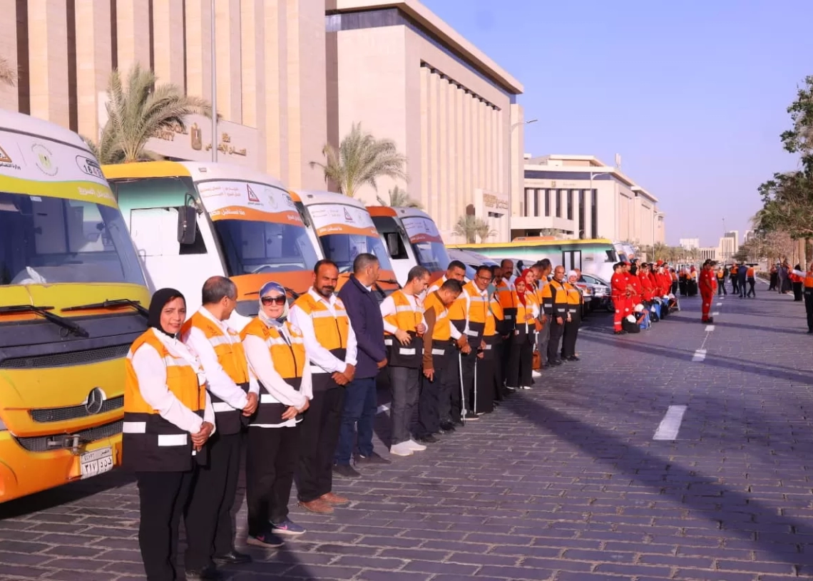 رفع درجة الجاهزية وانطلاق أسطول التدخل السريع والهلال الأحمر في المحافظات 16 - جريدة المساء