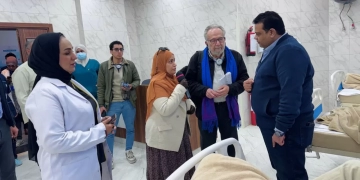 هيئة الرعاية الصحية بأسوان تستقبل وفد الأمم المتحدة 1 - جريدة المساء
