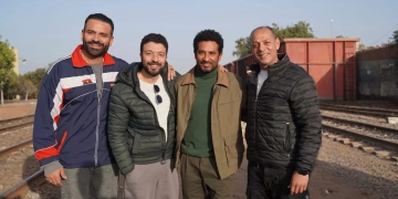 صور كواليس عمر السعيد و عمرو سعد و أحمد خالد موسي من مسلسل إفراج 1 - جريدة المساء