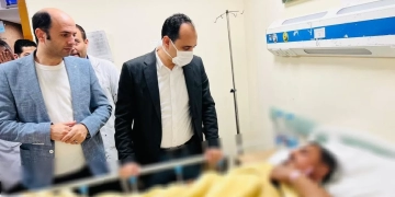 "السبكى" يتابع مصابي حادث محور 30 يونيو ويؤكد جاهزية الخدمات الطبية ببورسعيد 1 - جريدة المساء