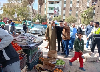 حملة إشغالات مكبرة بمركز خدمات الحي الثاني في الشروق 25 - جريدة المساء