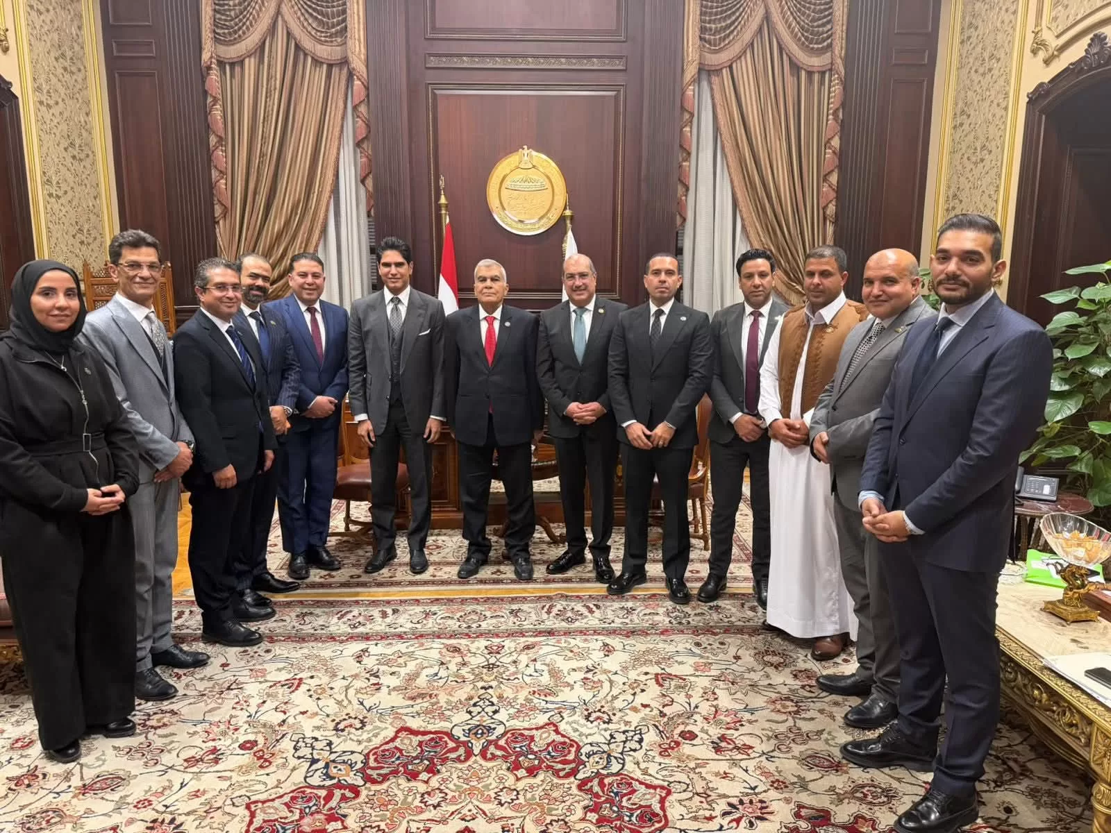 أعضاء "برلمانية الشعب الجمهوري" يلتقون رئيس مجلس الشيوخ 23 - جريدة المساء