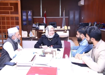 "الصعيدي" تستقبل وفد جامعة ندوة "العلماء بالهند" لتعزيز التعاون 84 - جريدة المساء