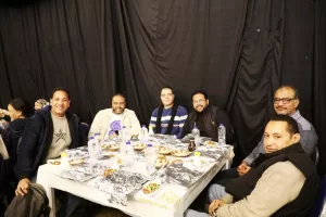 محافظ المنيا يشارك موظفي الديوان العام إفطار رمضان 43 - جريدة المساء