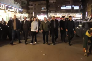 نائب محافظ الجيزة تقود حملات ميدانية باللبيني وفيصل والعريش للتصدي للنباشين 31 - جريدة المساء