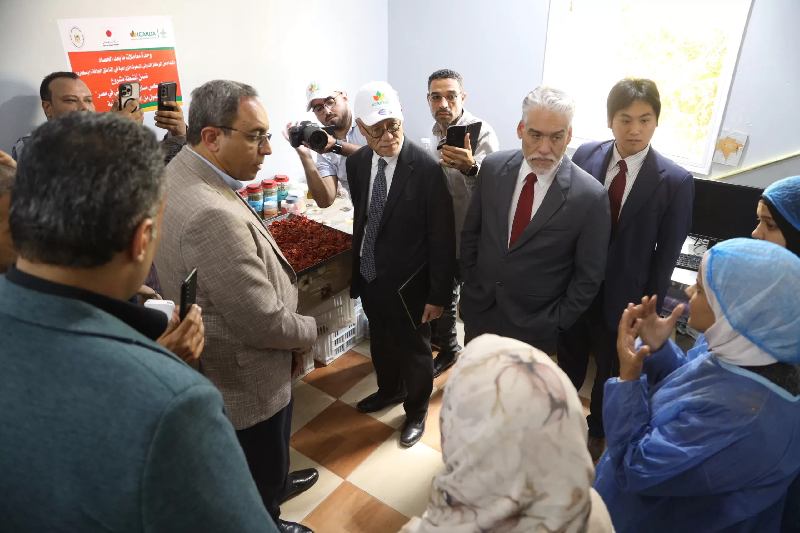 مشروع "إيكاردا" للري الشمسي ومنشأة للتصنيع الزراعي بقرى الأشراف 23 - جريدة المساء