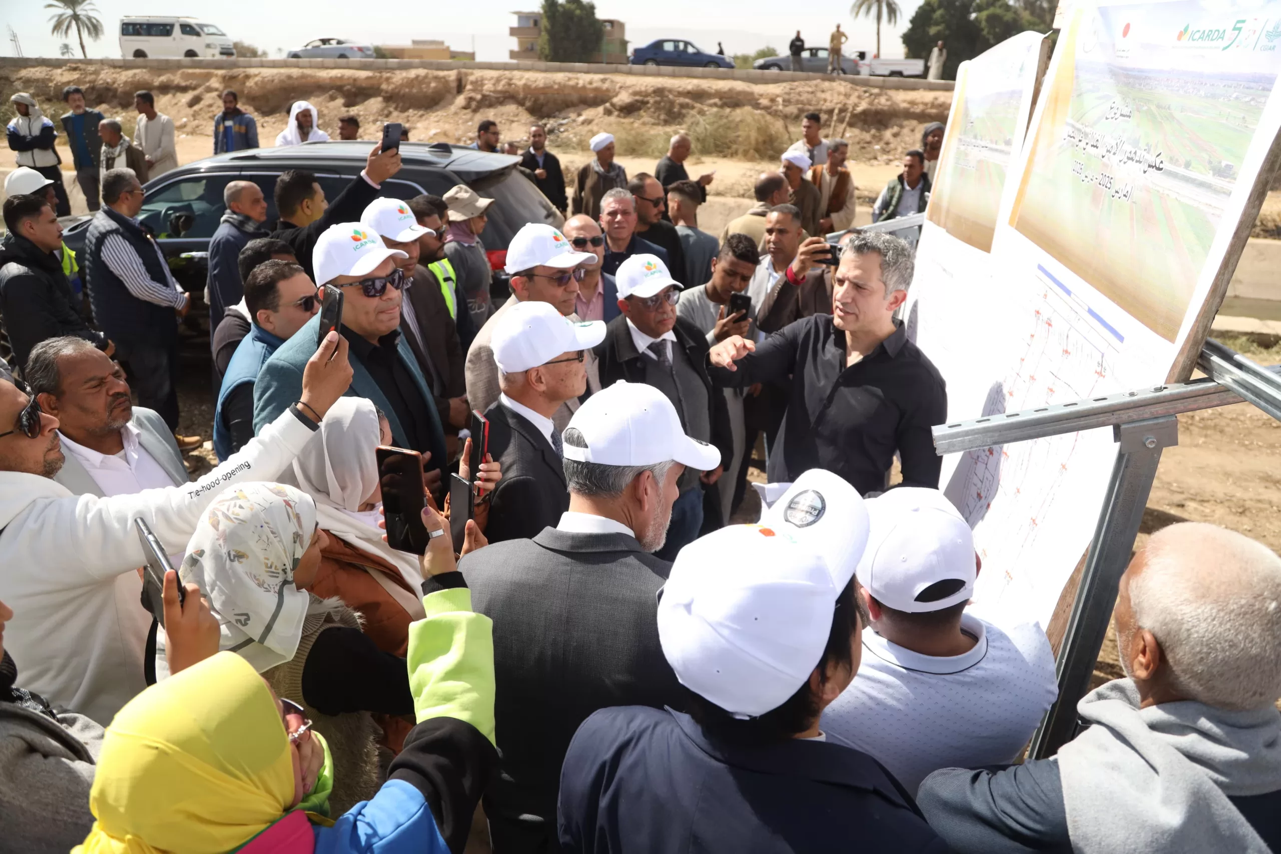 مشروع "إيكاردا" للري الشمسي ومنشأة للتصنيع الزراعي بقرى الأشراف 53 - جريدة المساء