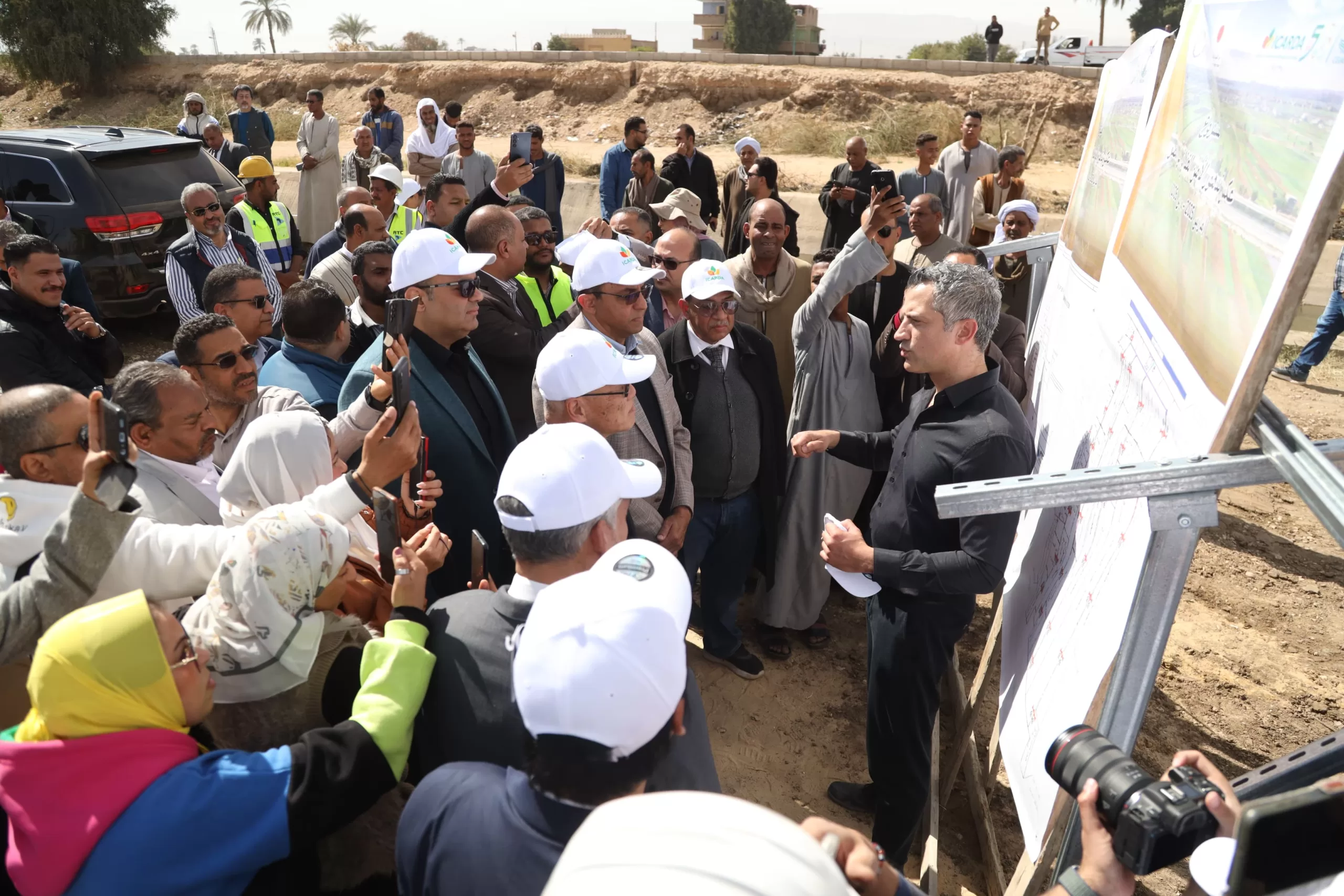 مشروع "إيكاردا" للري الشمسي ومنشأة للتصنيع الزراعي بقرى الأشراف 55 - جريدة المساء