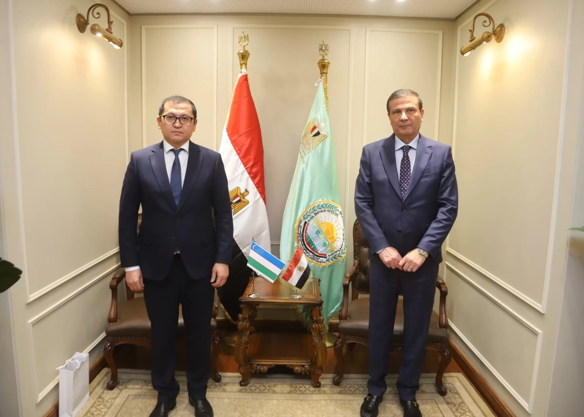 وزير الزراعة يبحث مع سفير أوزبكستان تعزيز التعاون الزراعي ونقل الخبرات 18 - جريدة المساء