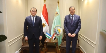 وزير الزراعة يبحث مع سفير أوزبكستان تعزيز التعاون الزراعي ونقل الخبرات 1 - جريدة المساء