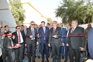 وزيرا الزراعة والتموين ومحافظ الجيزة يفتتحون معرض السلع الغذائية بالمتحف الزراعي 21 - جريدة المساء